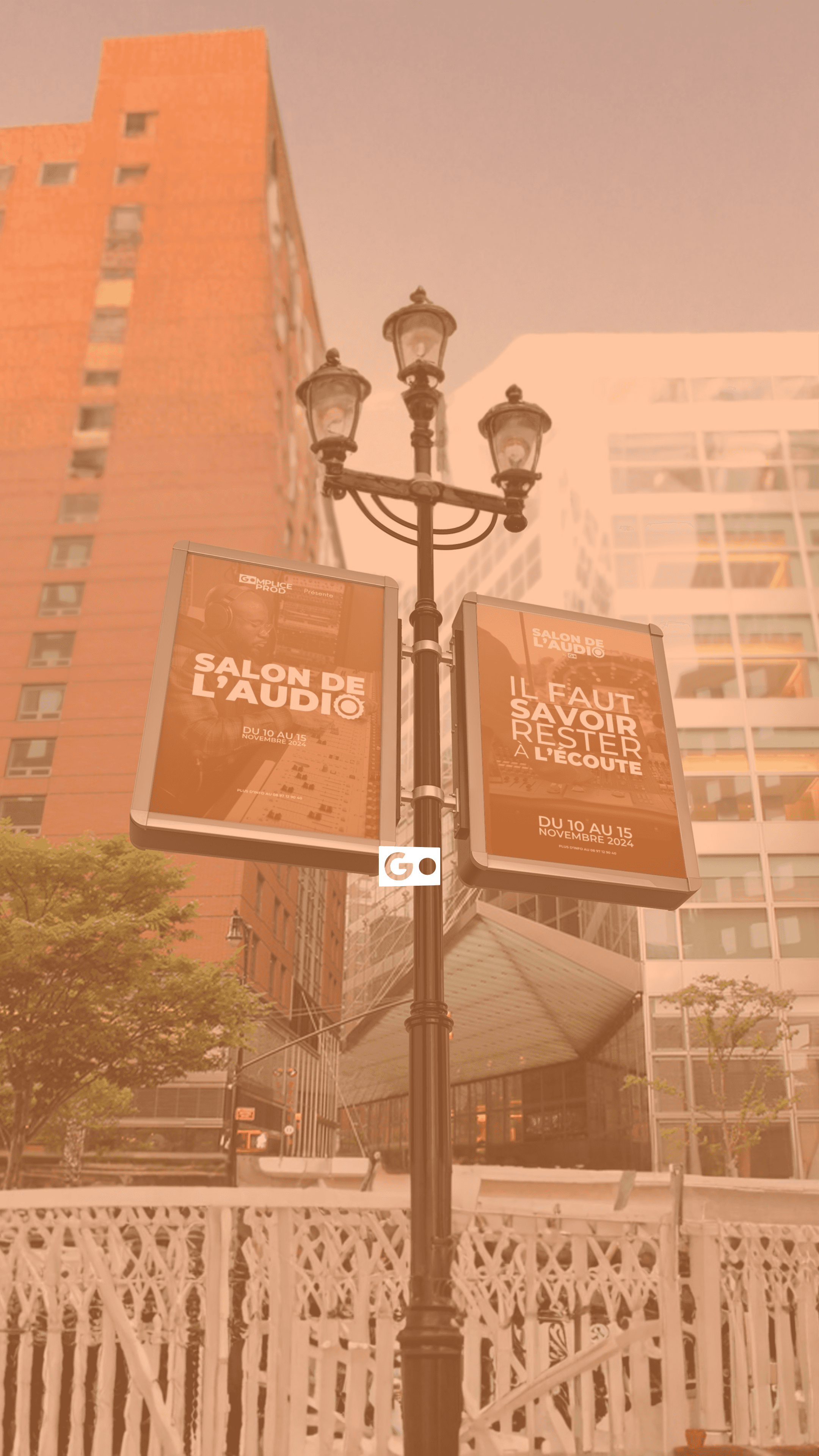 Visuel de présentation pour l'entreprise Gomplice Prod