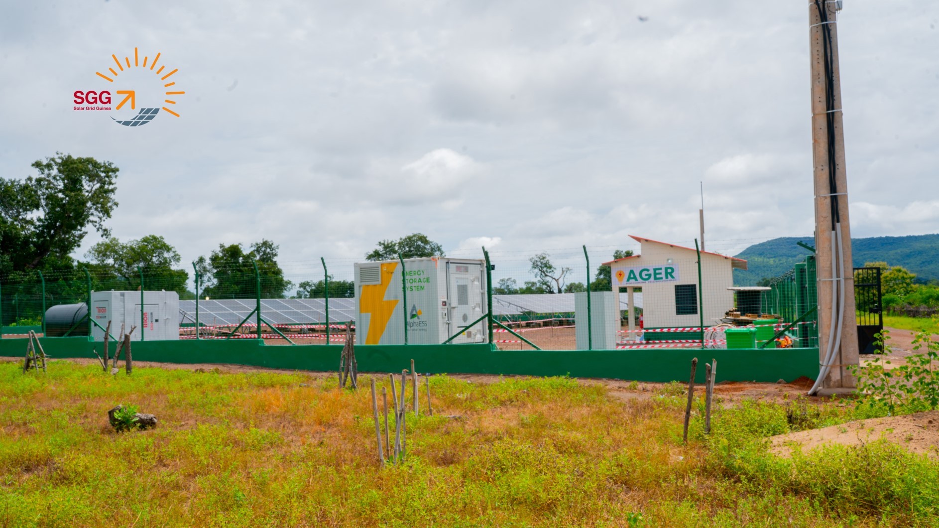 Solar Grid Guinee for AGER by IPT PowerTech