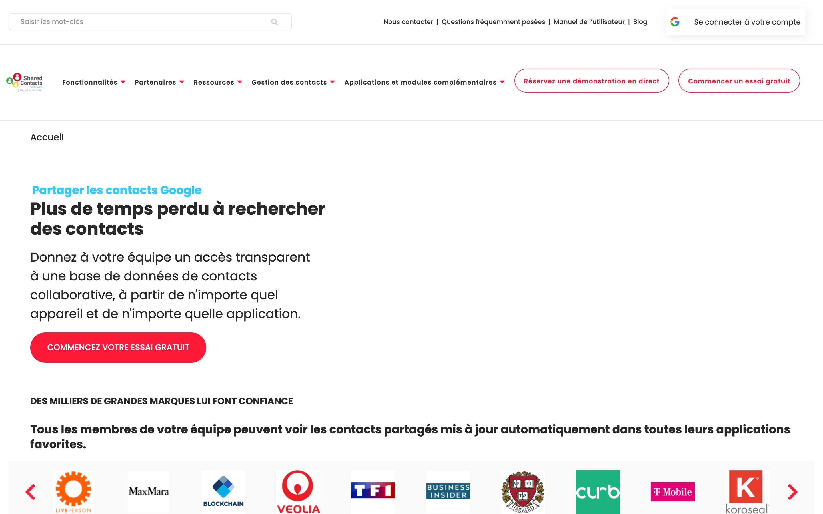 L’ancien site