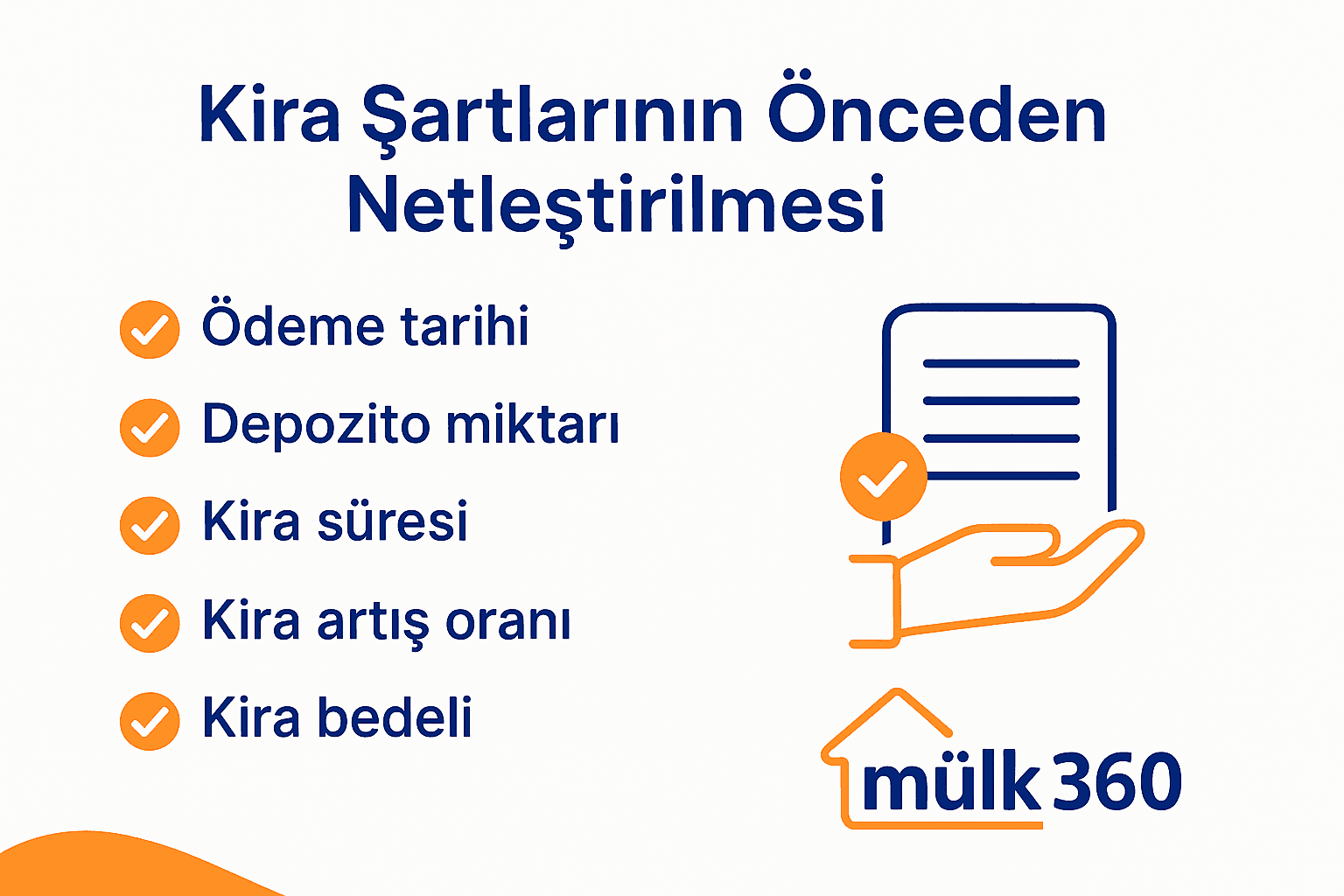 Kira Şartlarının Önceden Netleştirilmesi