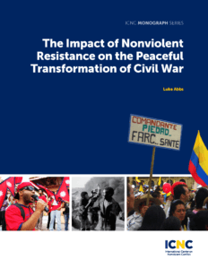 Cover of The Impact of Nonviolent Resistance on the Peaceful Transformation of Civil War