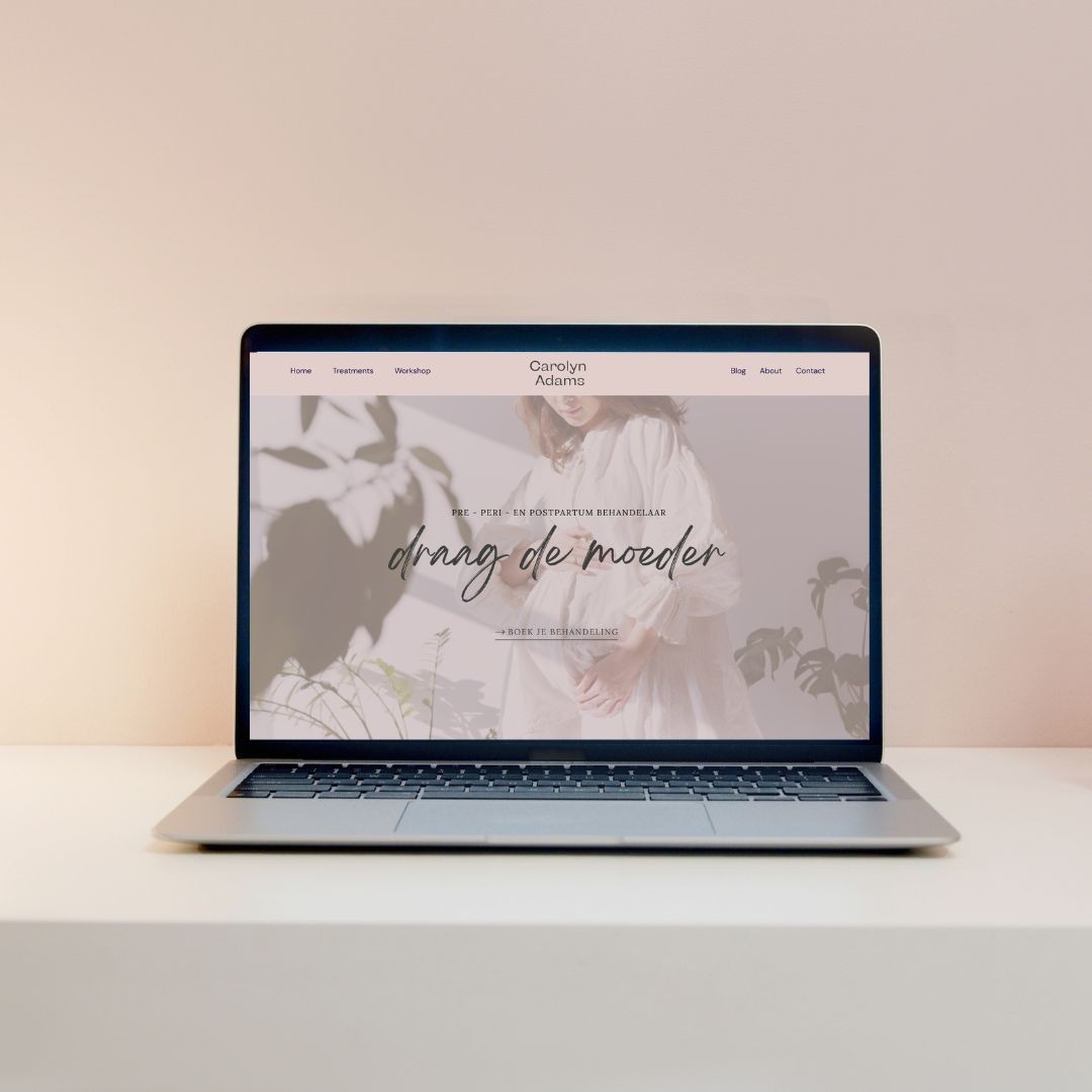 screenshot of a website designed in WordPress — conversion-focused websites