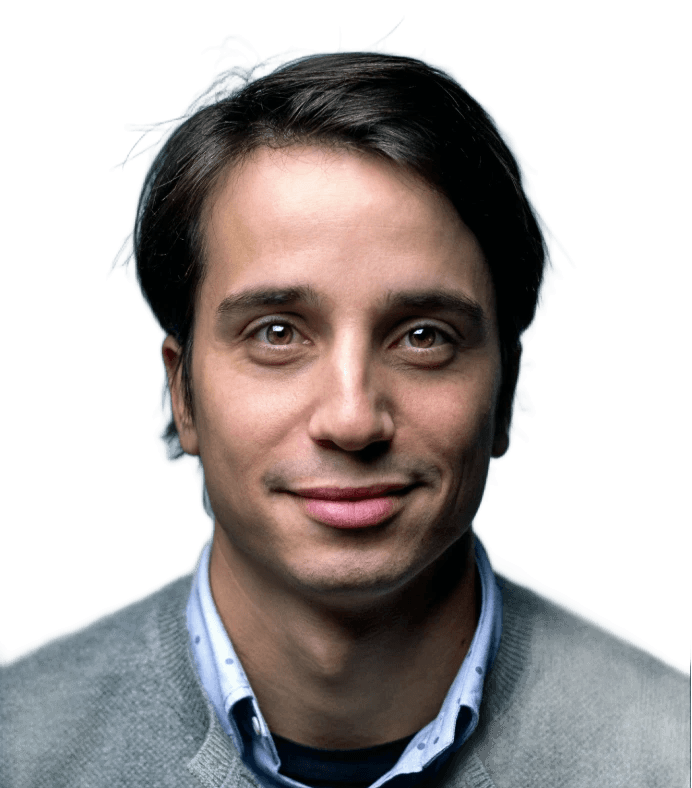 man wearing Henley top portrait (Background Removed)