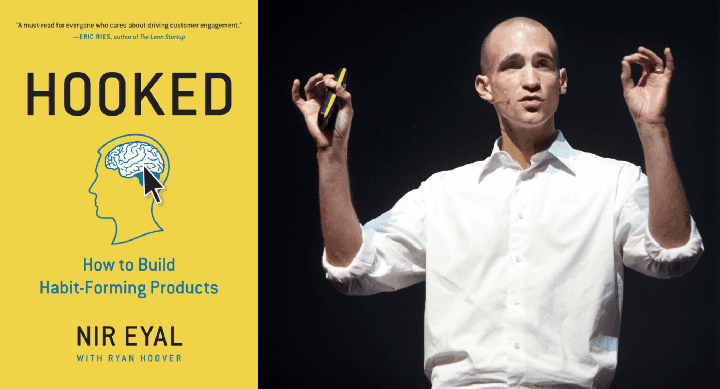 Nir Eyal and his book, Hooked
