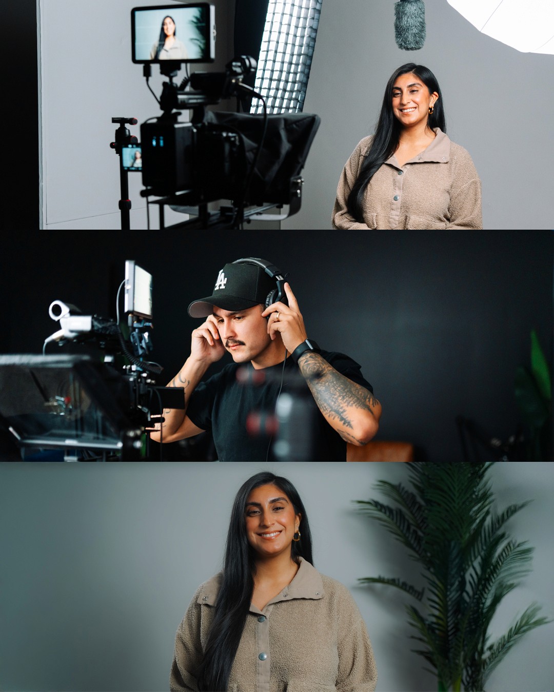 Portrait of portfolio creator – front view