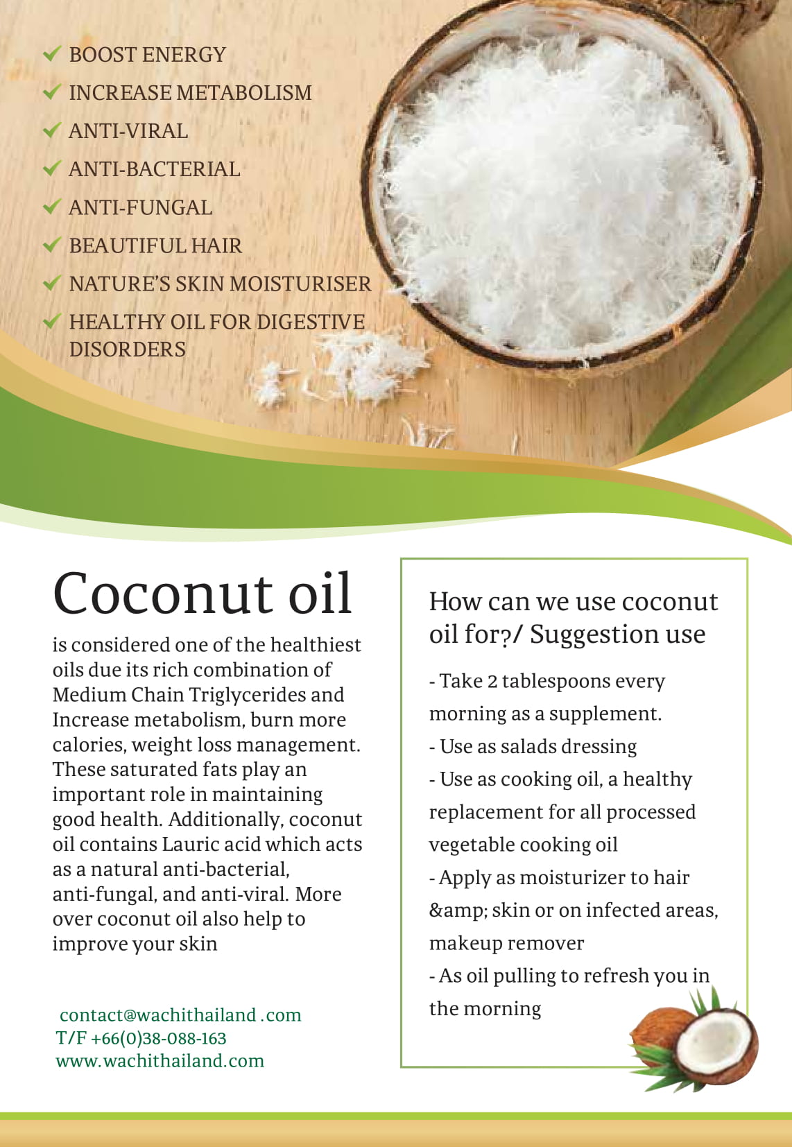 WACHI flyer by Suzaku Productions