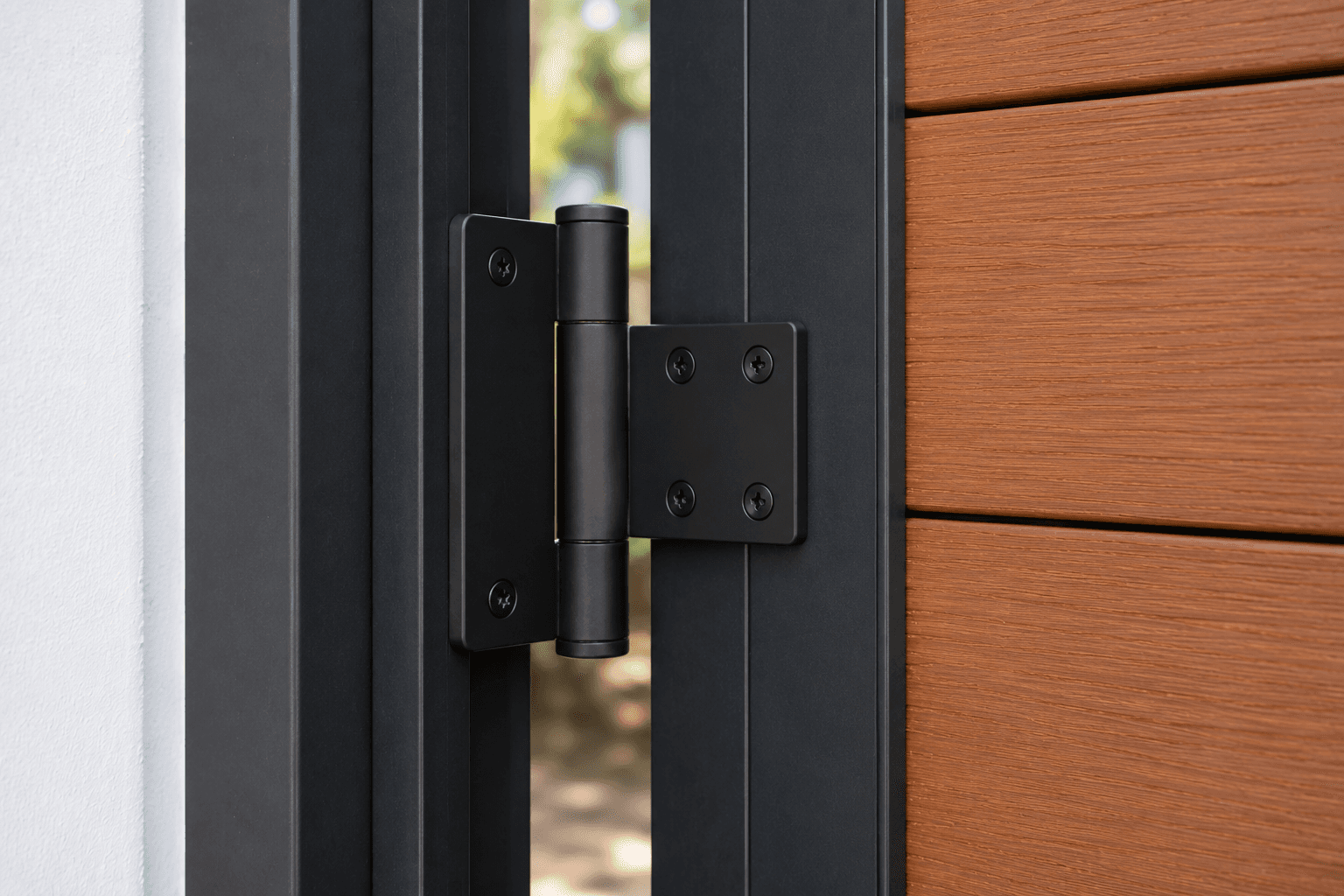 CEFB-02 composite fence gate frame and hinge hardware