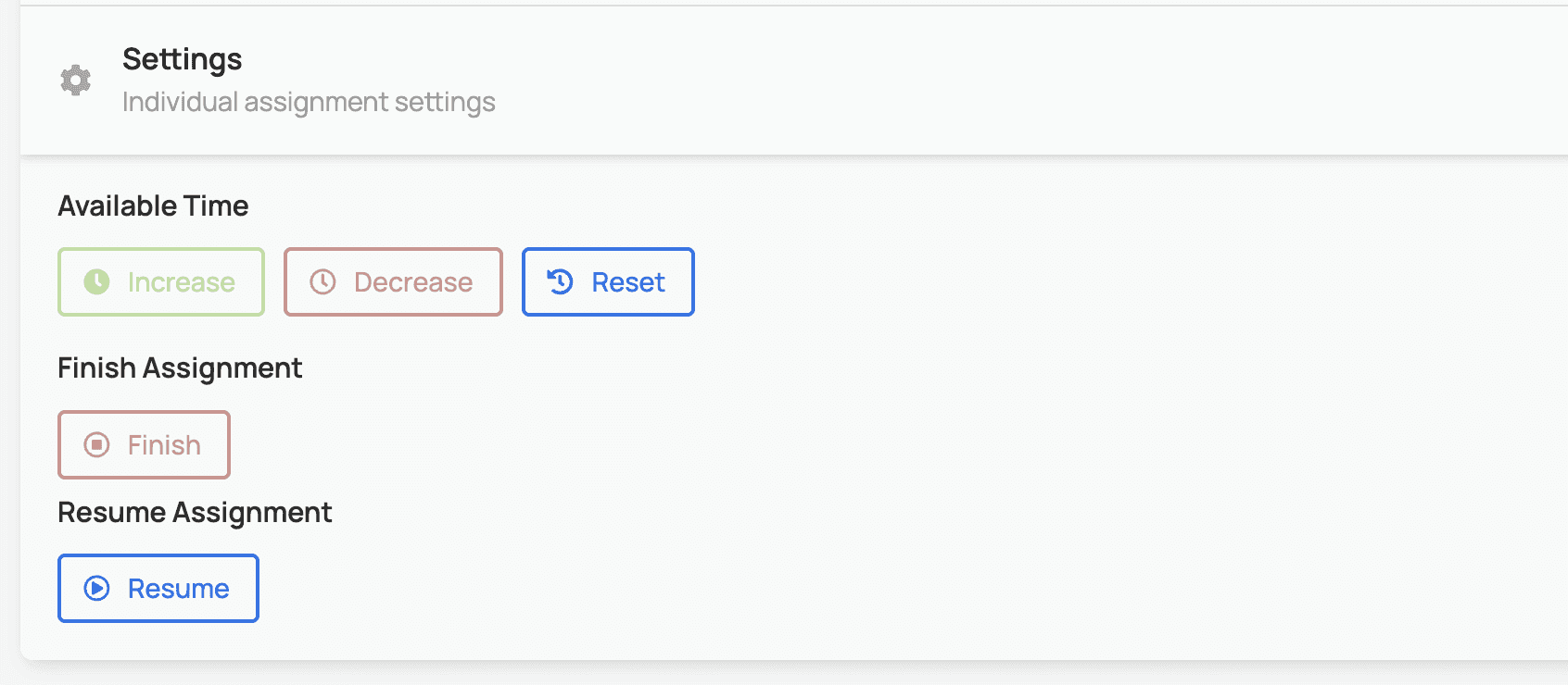 Managing Assignments — screenshot 19
