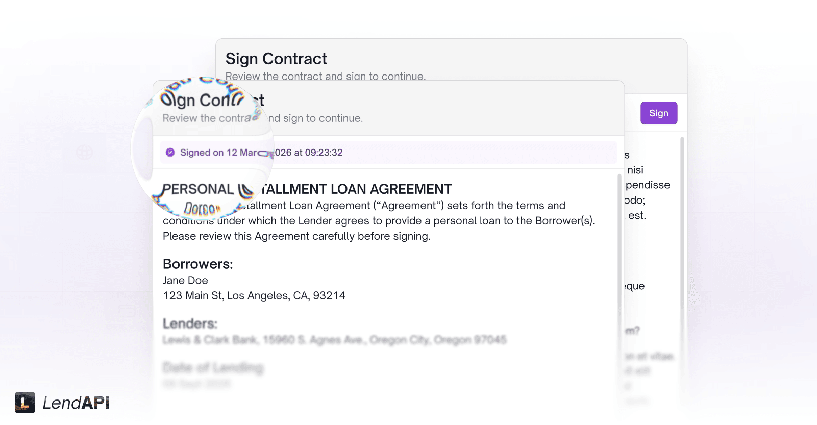 LendAPI v3.1.9 - New Contract Builder - New E-sign Process - Smoother and More Logical