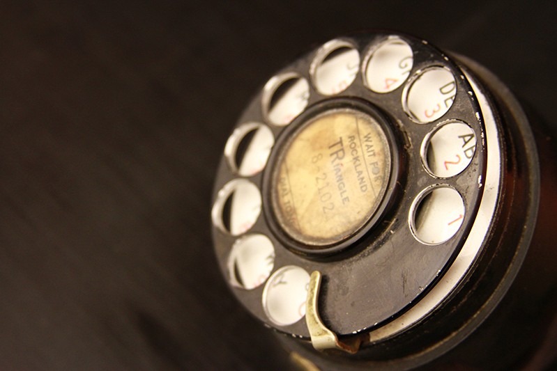 old phone dial