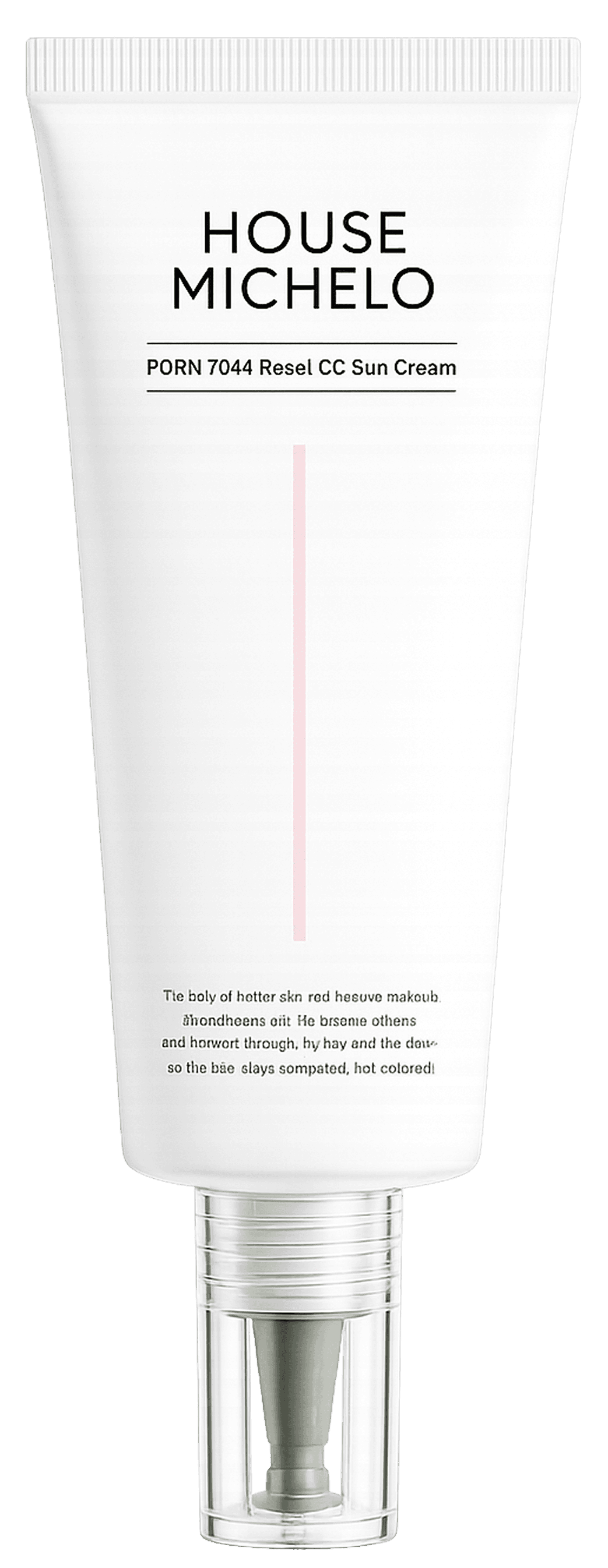 Bottle of skin care product