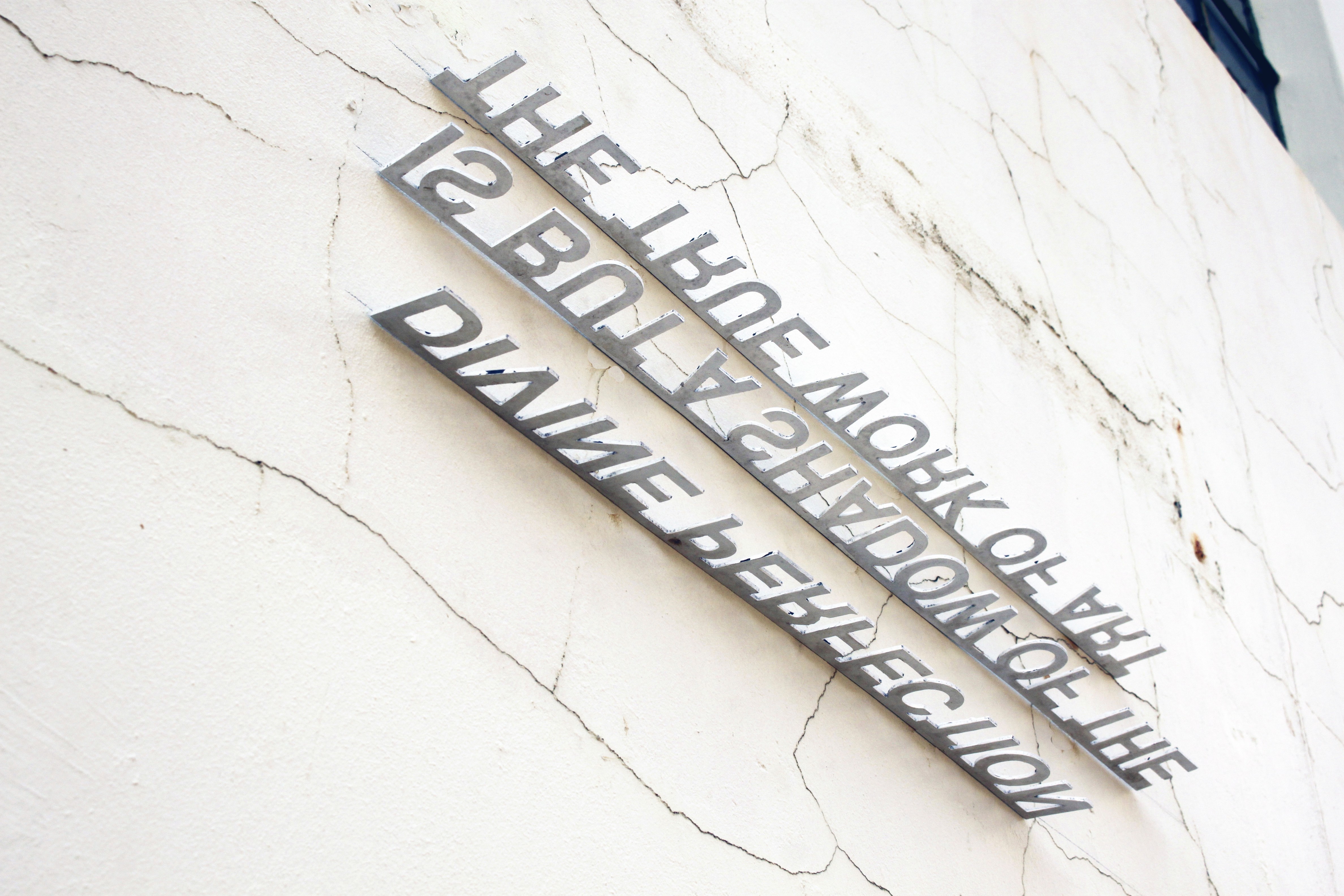 Shadow Words, Strijdom van der Merwe, Destilliray Road, Bosmans Crossing, Stellenbosch, South Africa, uncommissioned, 2025