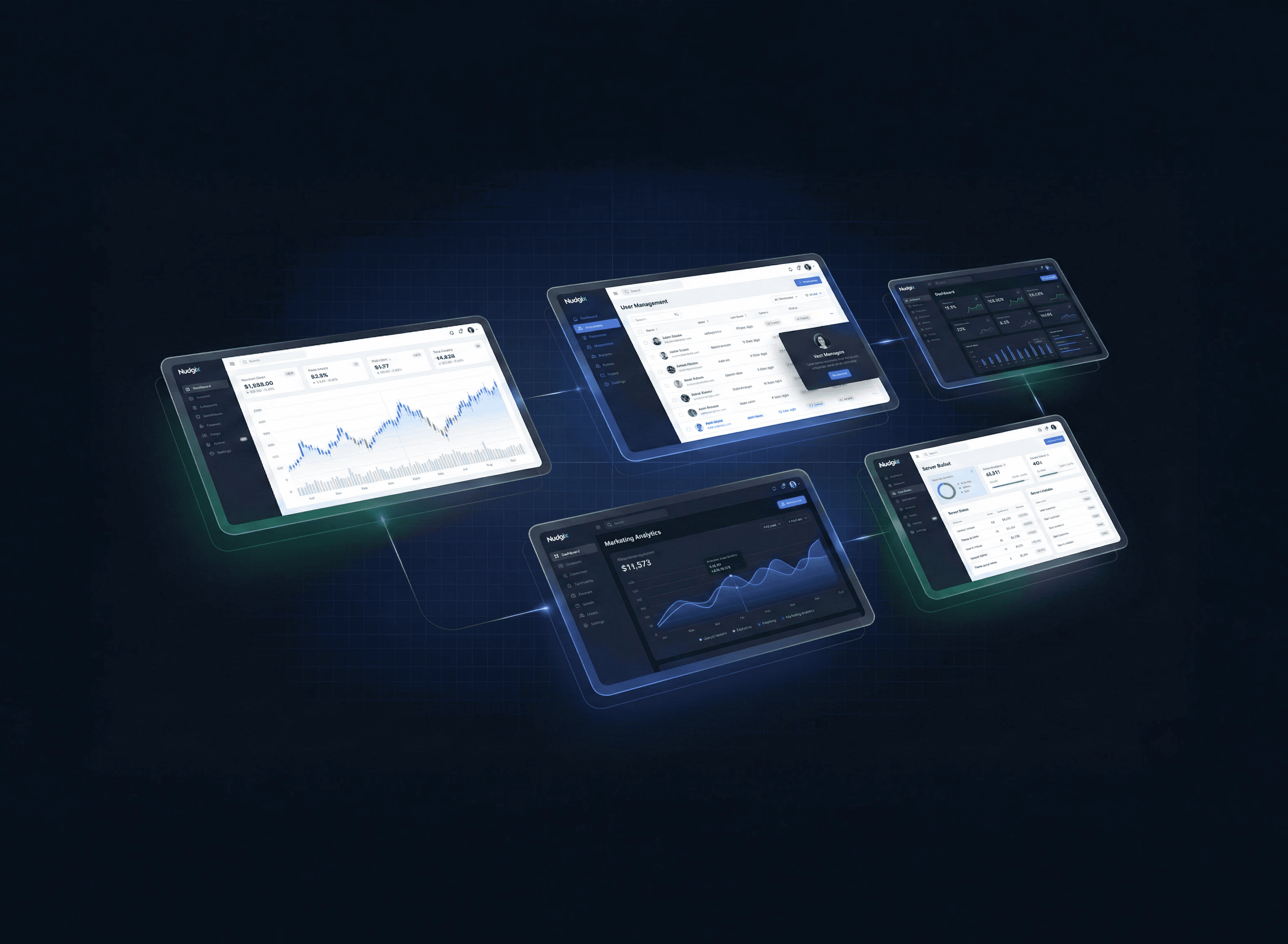 Product design strategist presenting to founders on how to transform complex technology into an investable asset for pre-seed and seed fundraising. The presentation slide, titled 'Founders: Stop Guessing,' focuses on defining a north star and mapping data to improve UX/UI strategy and prepare the MVP for investors