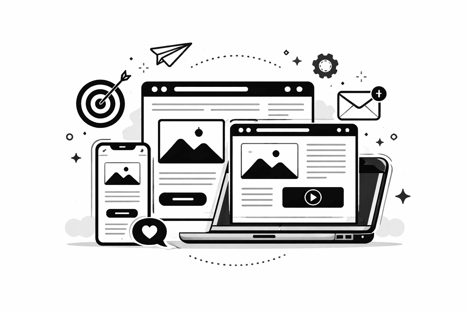 strony www landing pages