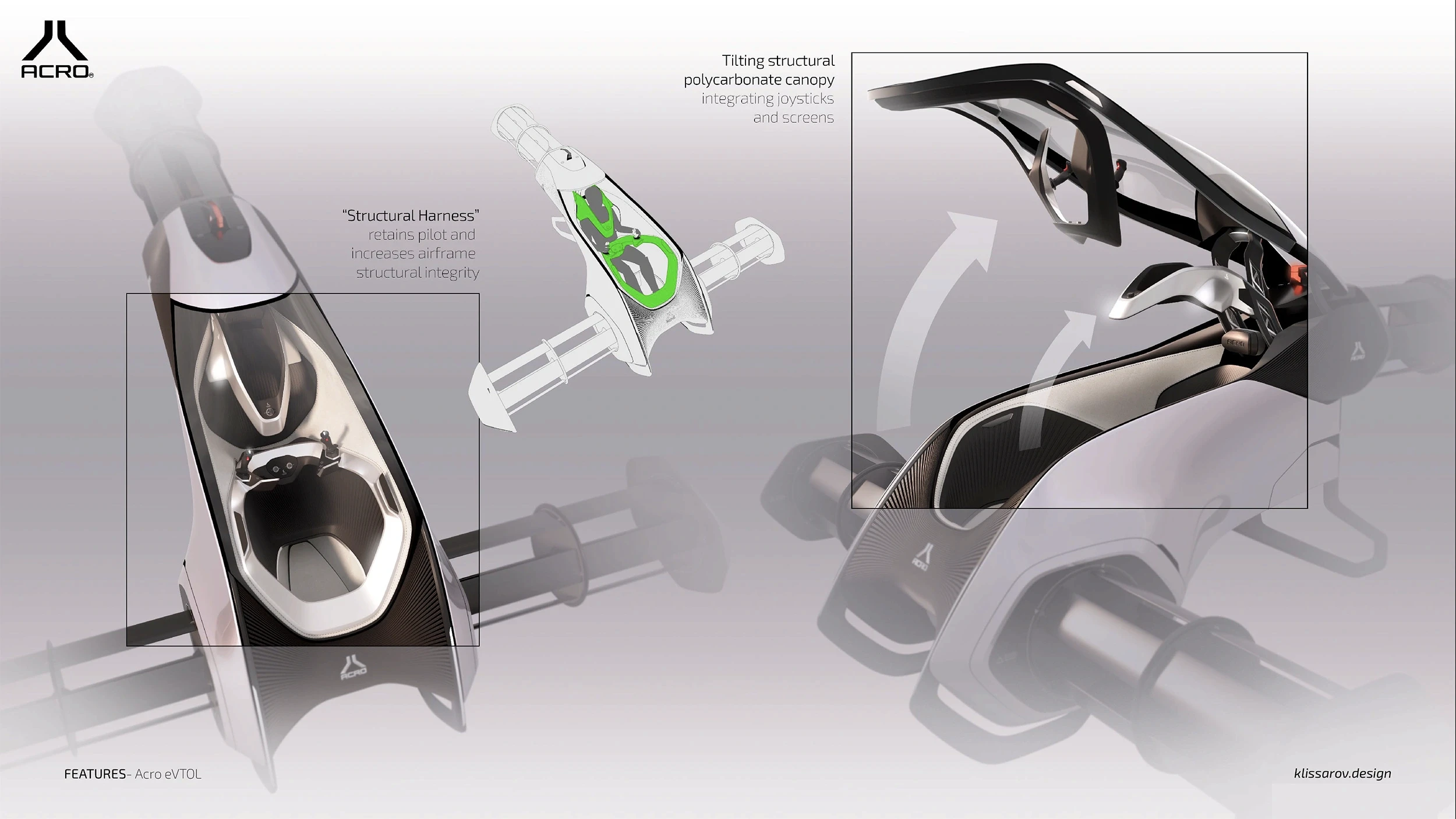 acro evtol design features