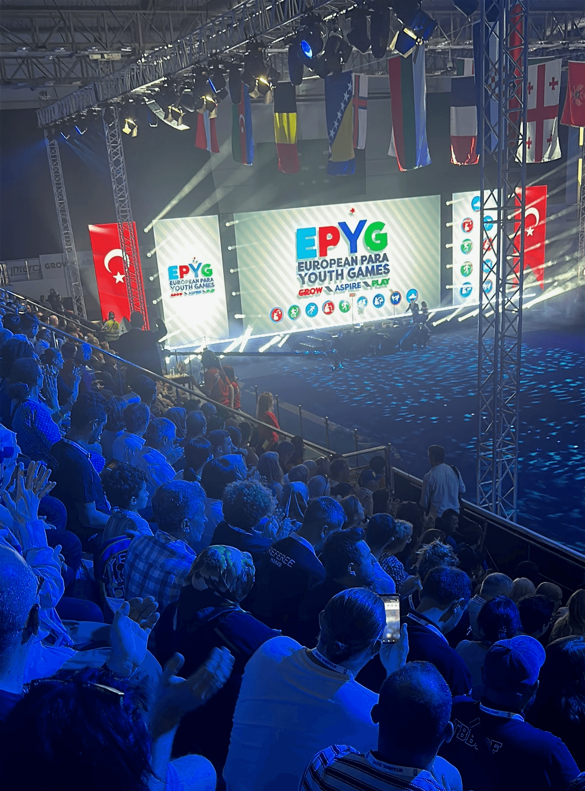 Image of EPYG opening ceremony in Istanbul