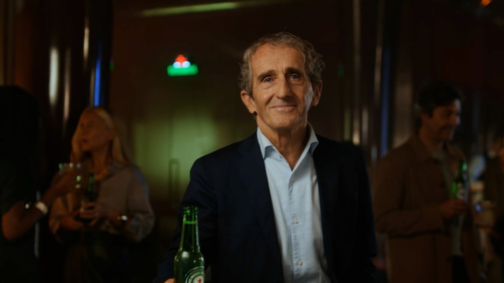 A black female model