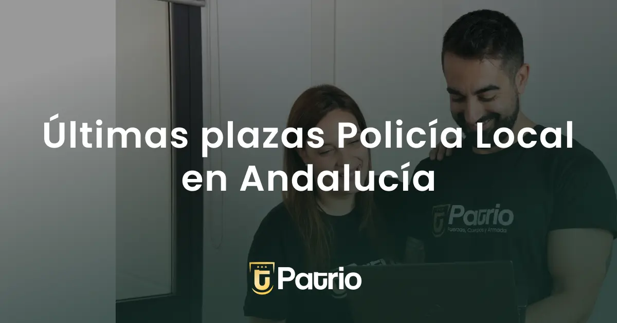 Plazas Policía Local Andalucía