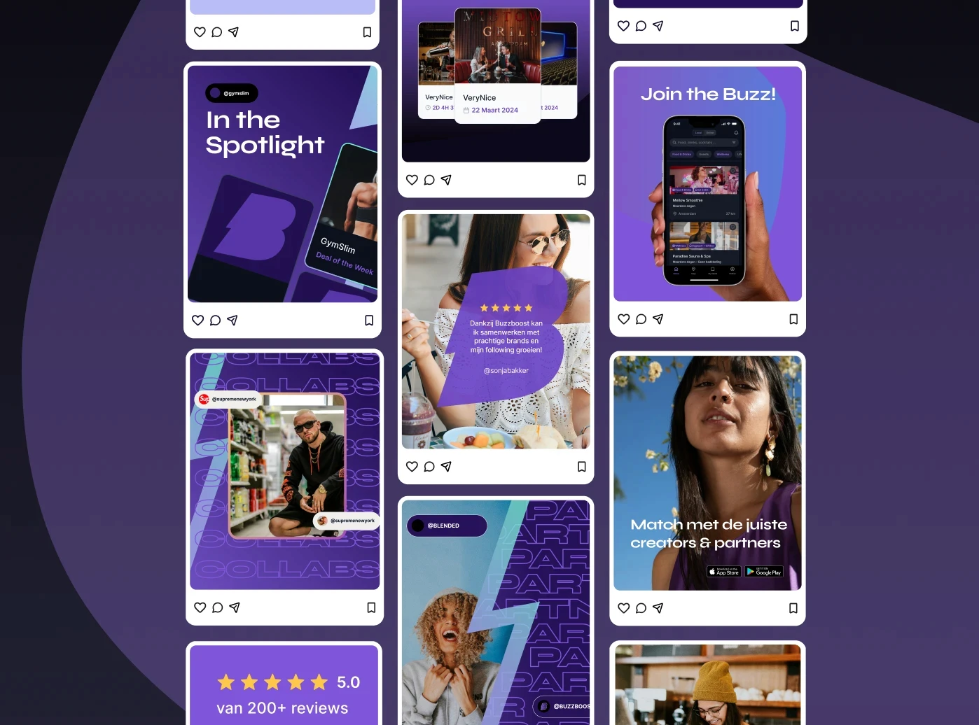 Iced coffee in a clear plastic cup with Orbit logo and swirling milk over a neutral background