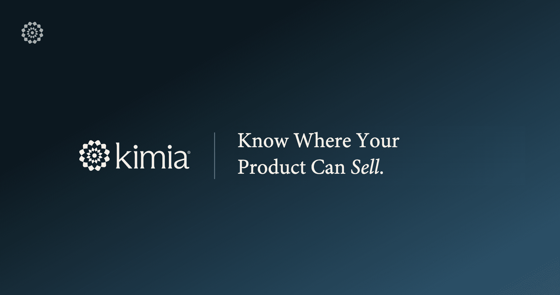 Know Where Your Product Can Sell.