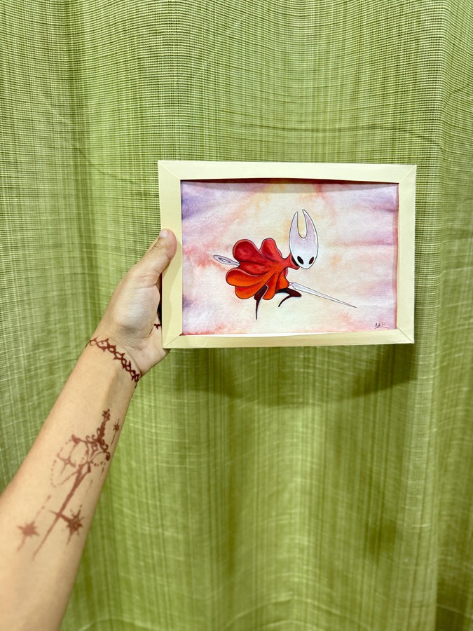 My favourite medium to work with: watercolour
