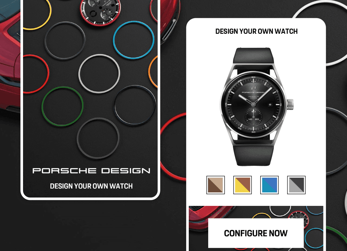 Porsche Design HTML5 Ads