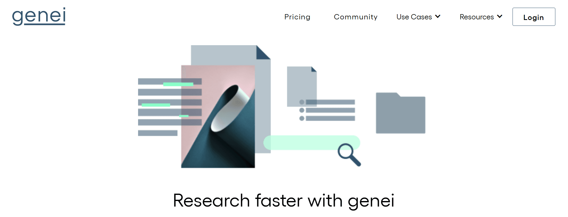 genei -  AI Tools for Summarizing Research Reports