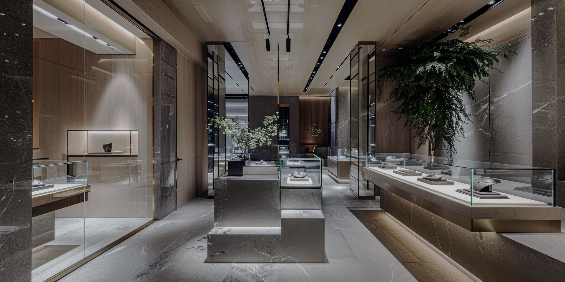 Soft gradient of blue and pink hues