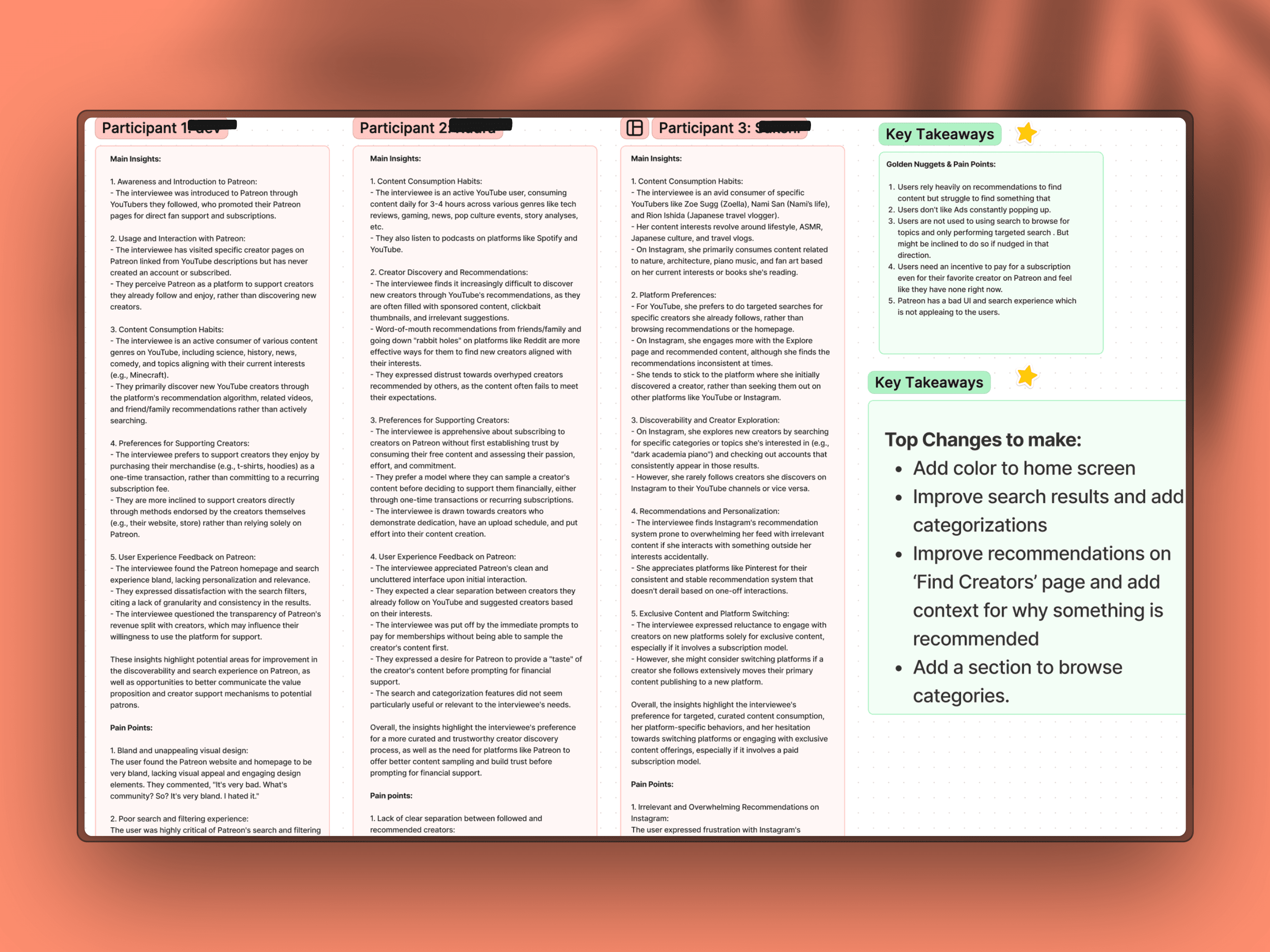 A mockup of screenshot for an app