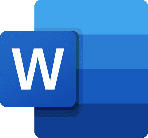 Microsoft Word Logo indicating microsoft word dictation with Voicy