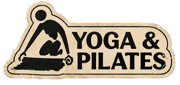 Badge illustré « Yoga & Pilates »