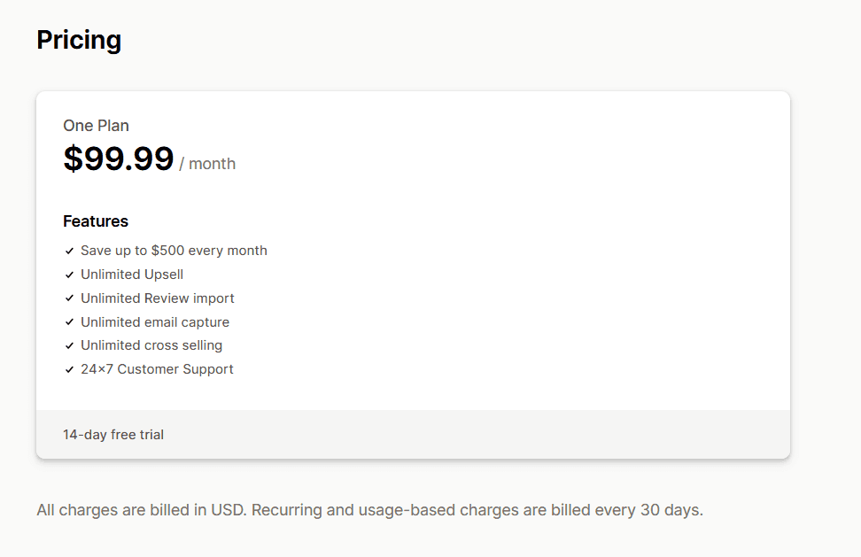 Fodane subscription plan