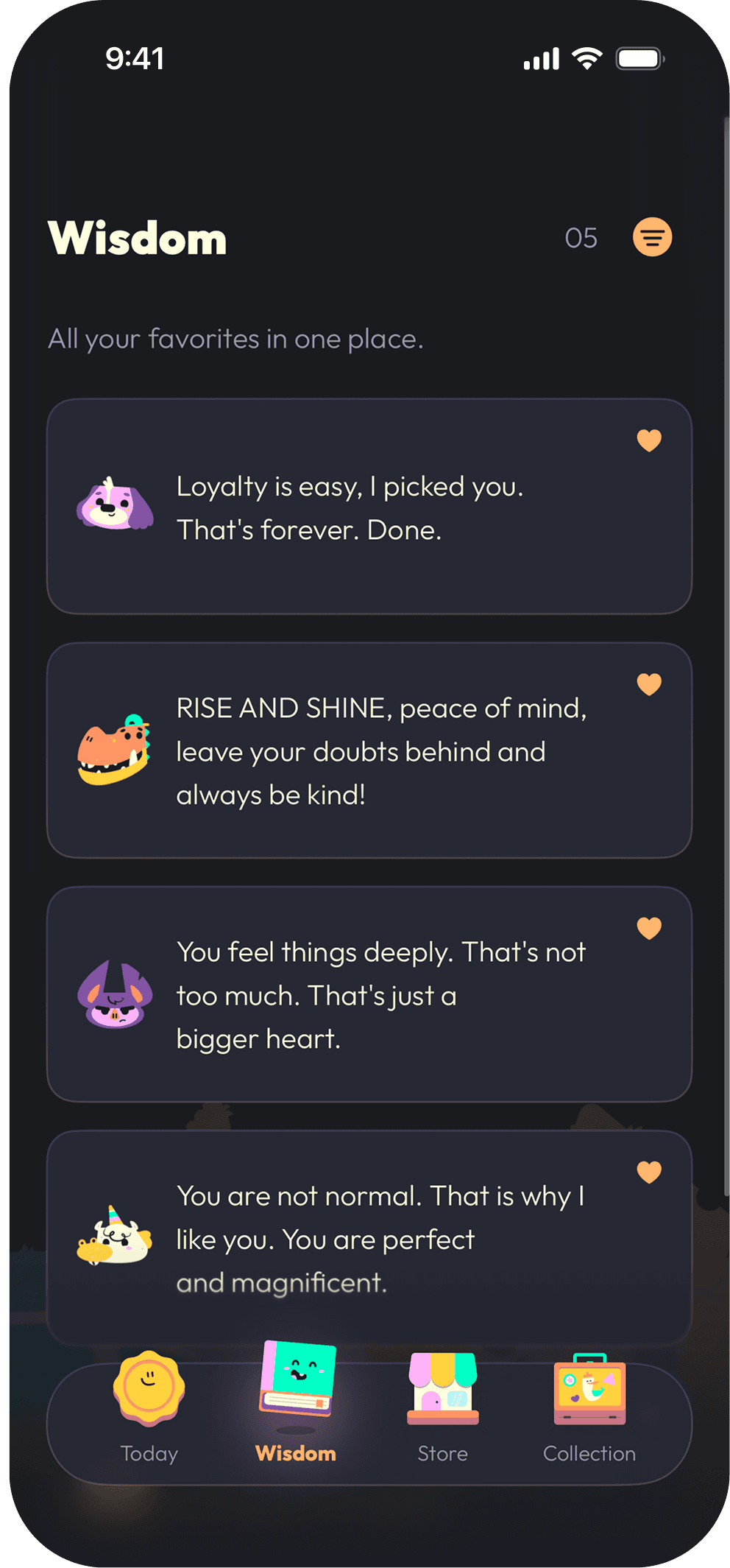 Wise Piñata app screenshot