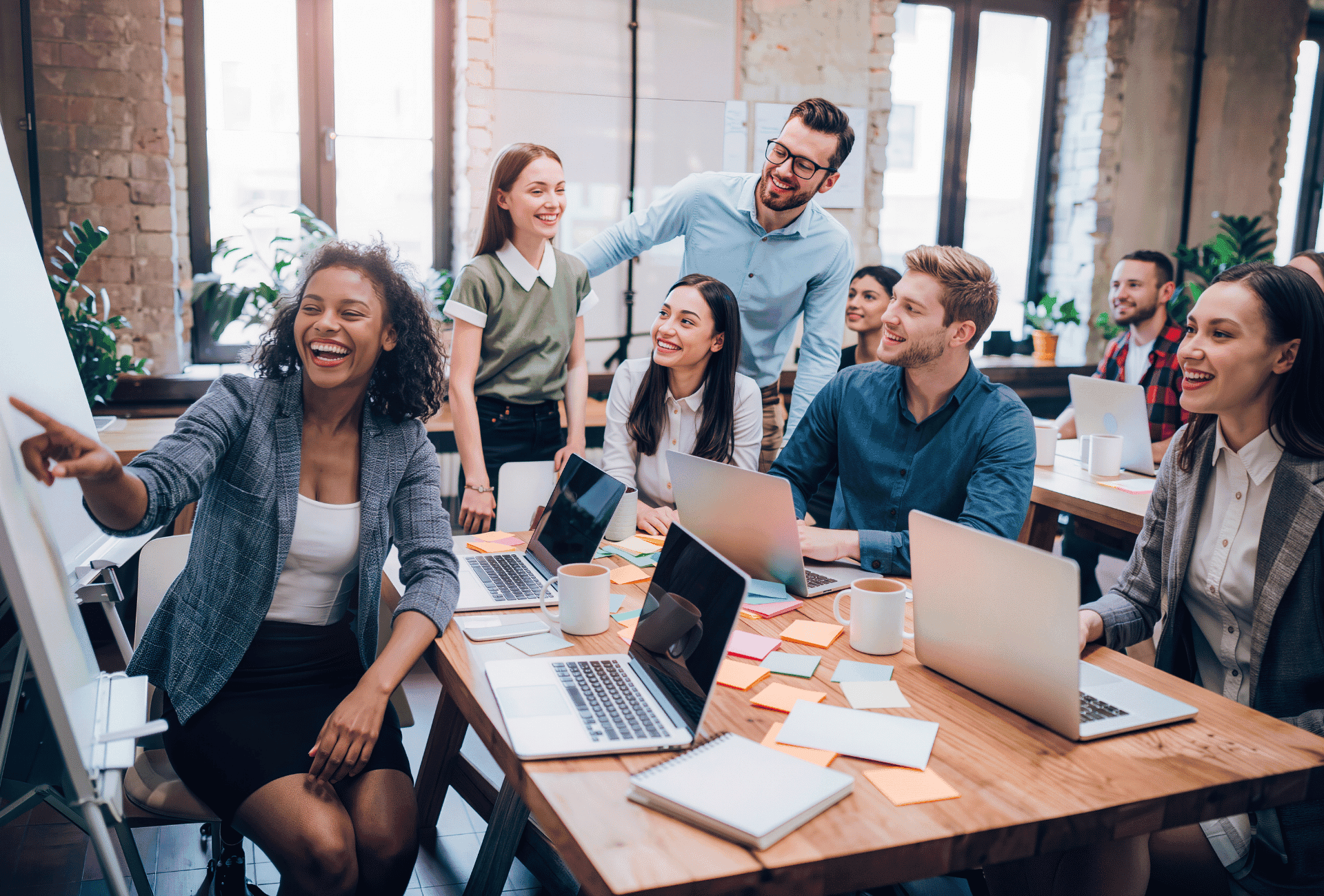 People working collaborative