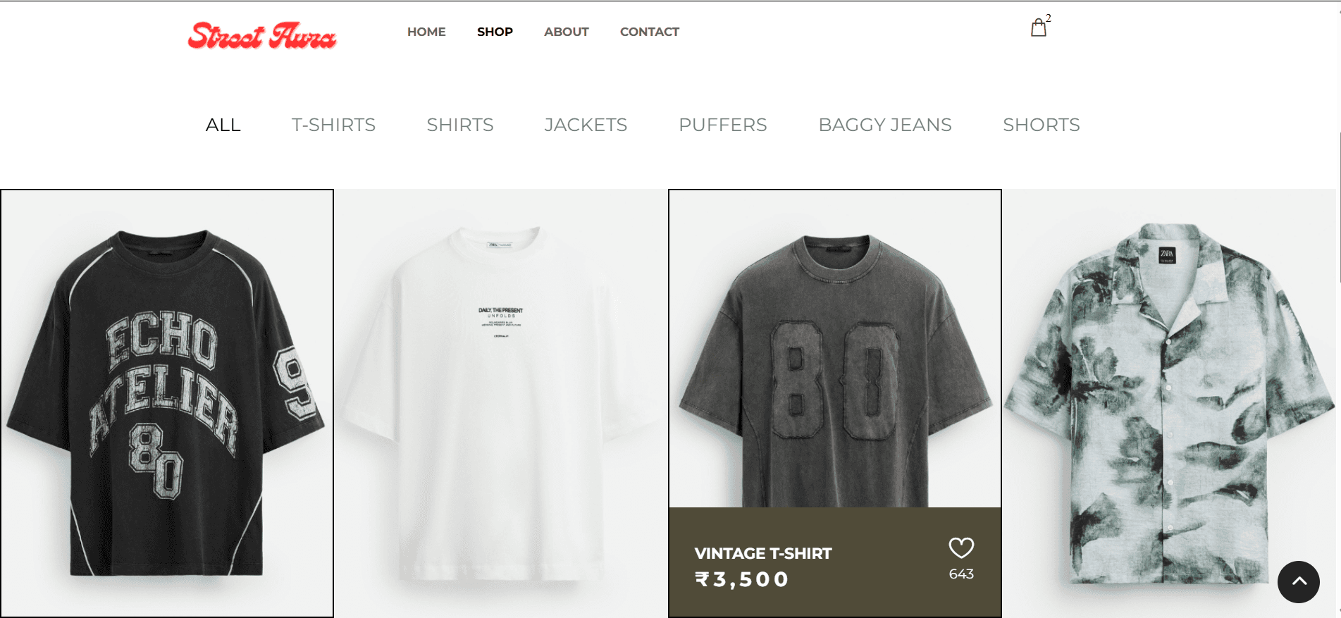 Shop Page