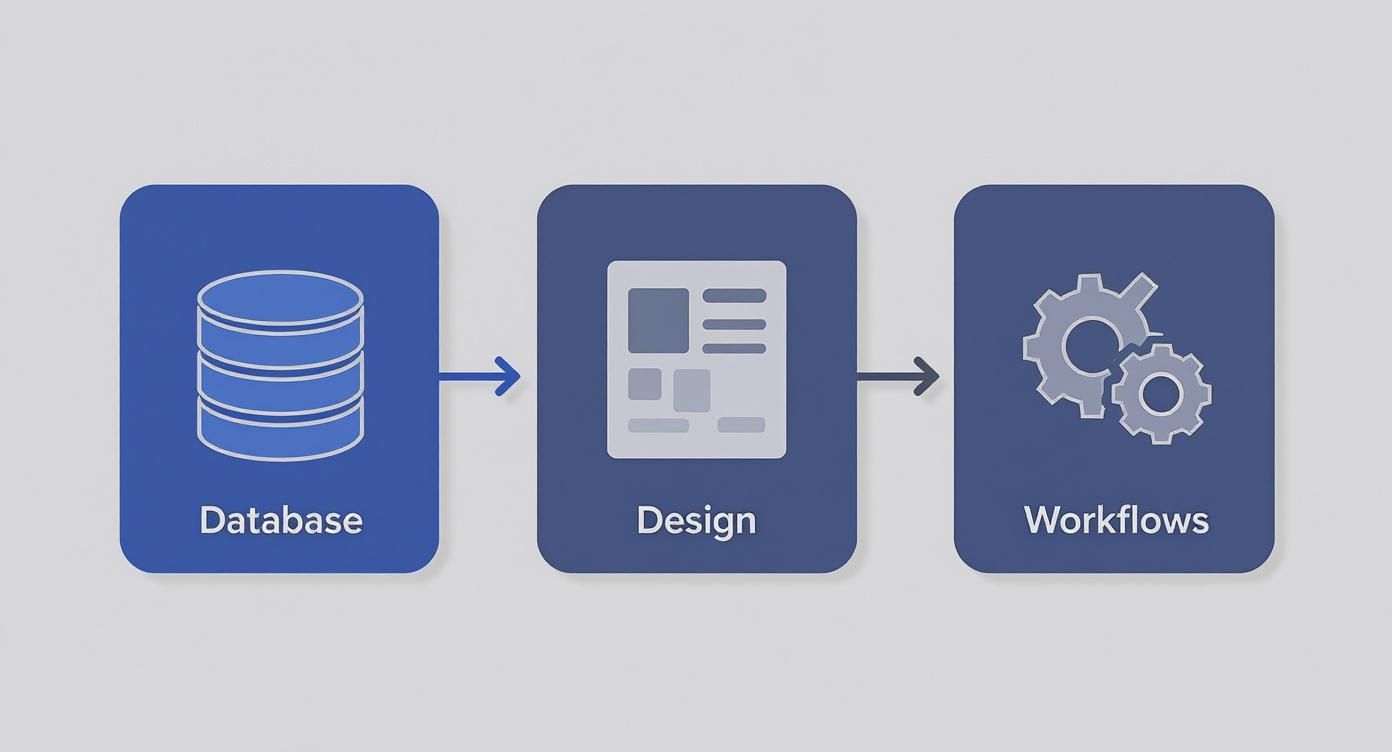 Infographic about app development without coding
