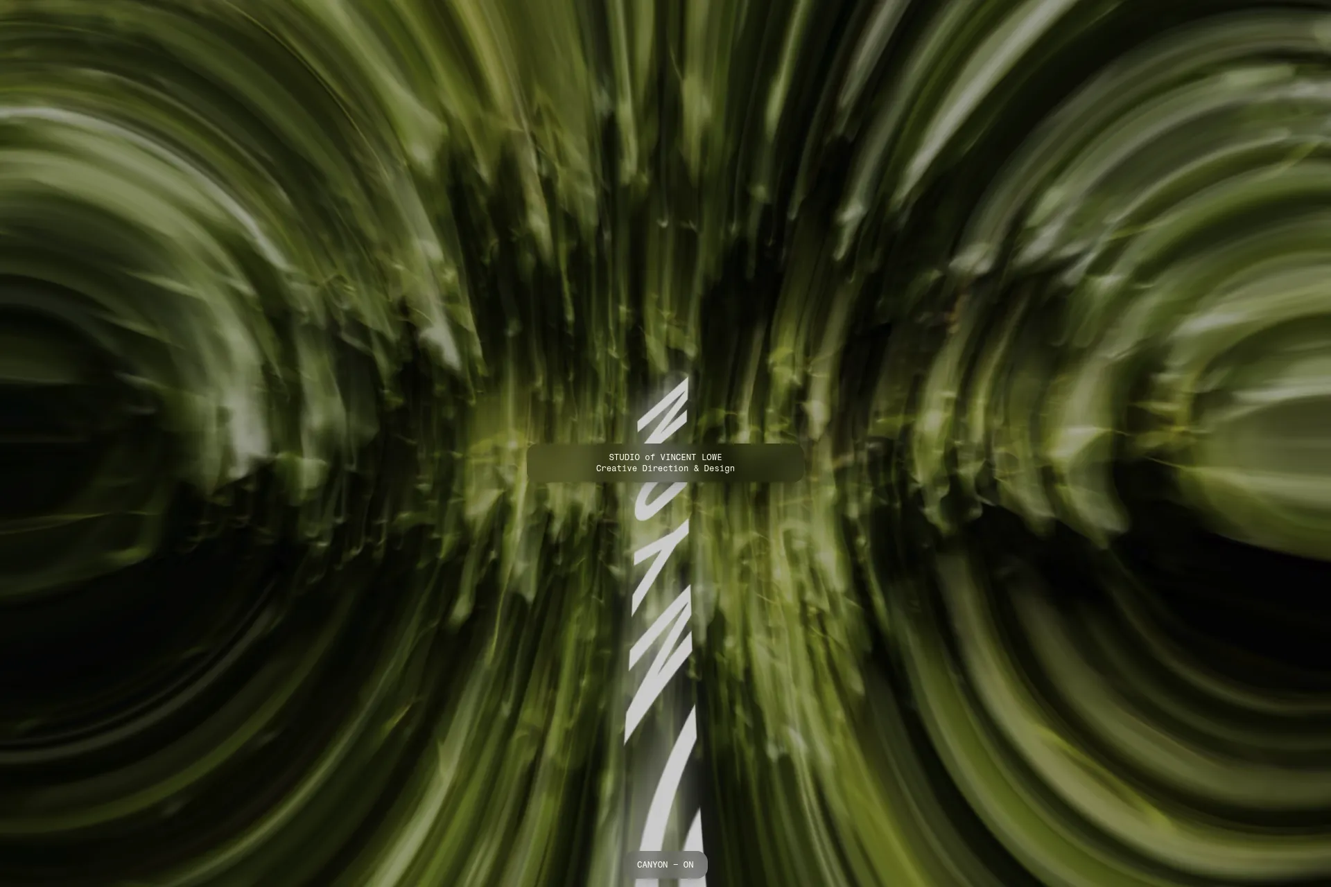 Screenshot of Vincent Lowe website