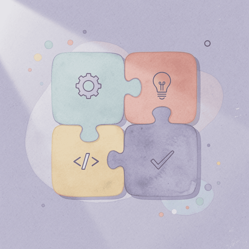 Puzzle pieces representing the complexity of interconnected business systems - How to Dissolve a Corporation in Illinois