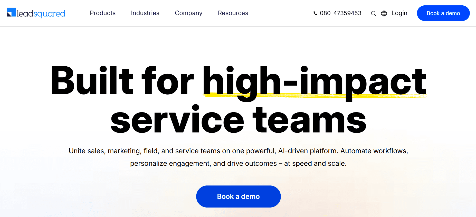 leadsquared - Freshworks Alternatives