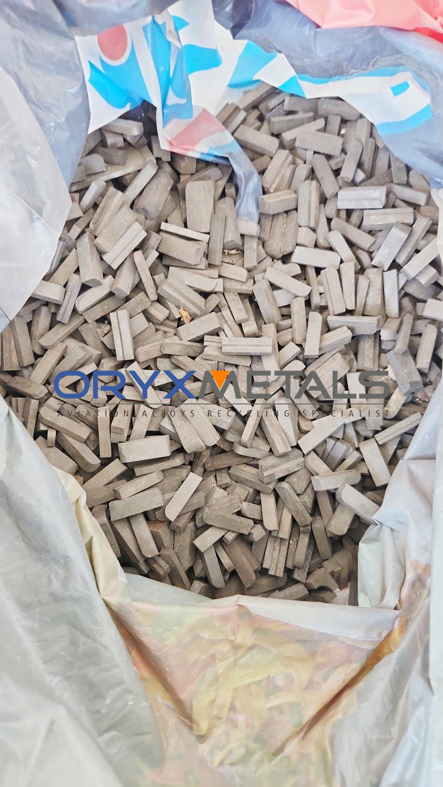 Titanium CP Solids Scrap Recycling - Oryx Metals