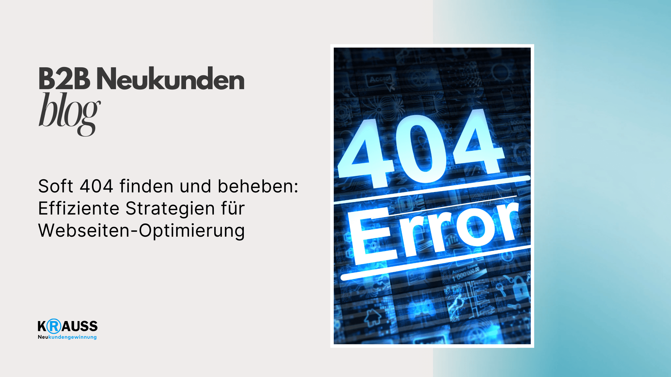 Soft 404 finden und beheben: Effiziente Strategien für Webseiten-Optimierung