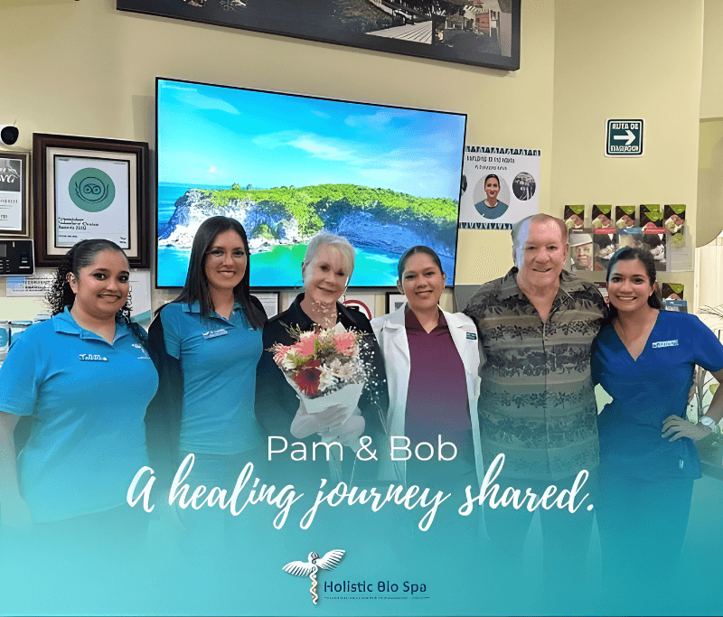 Zoltan Hargitai with team at Holistic Bio Spa® showcasing personalized regenerative care and commitment to patient-first medicine.