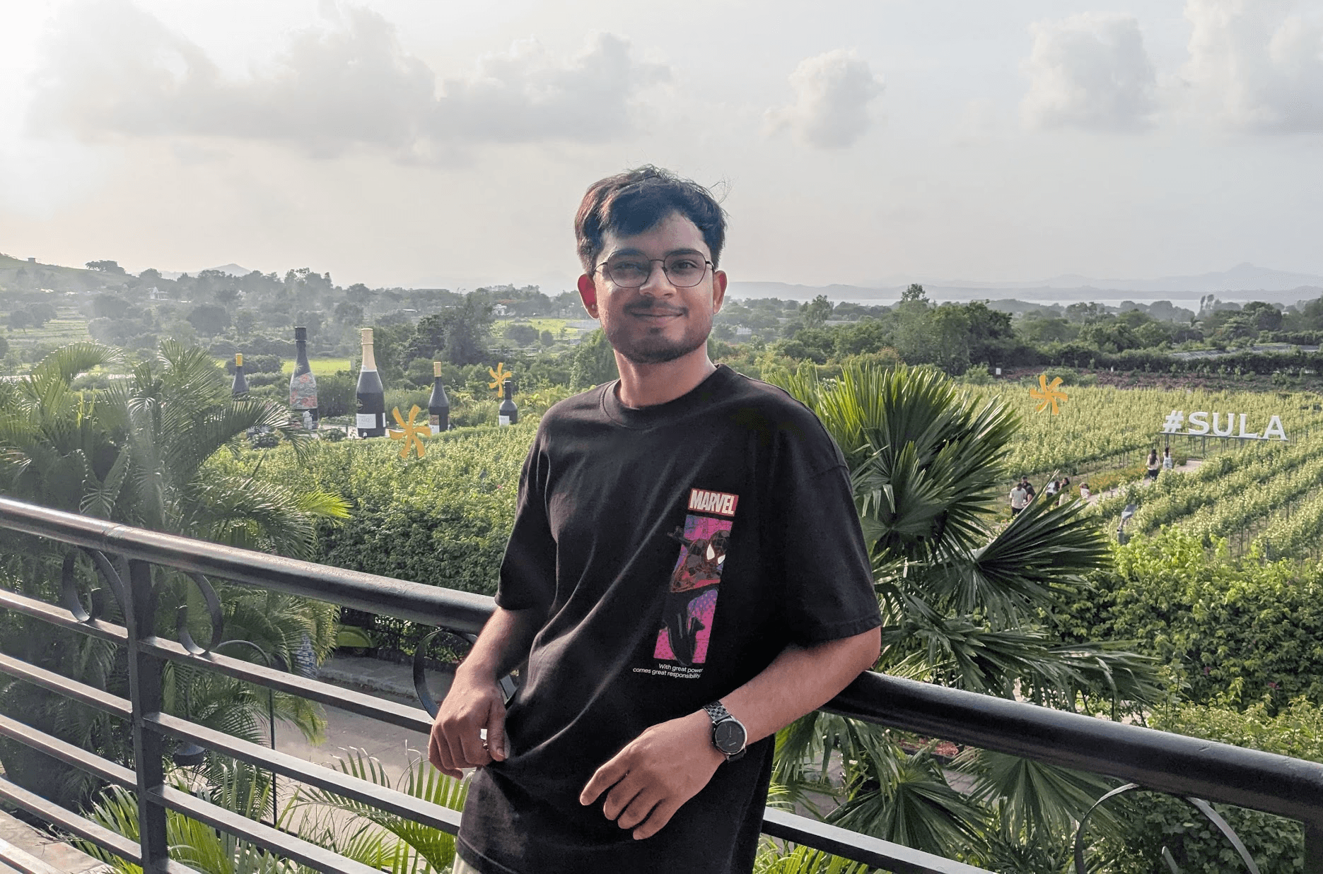 Portrait of portfolio creator