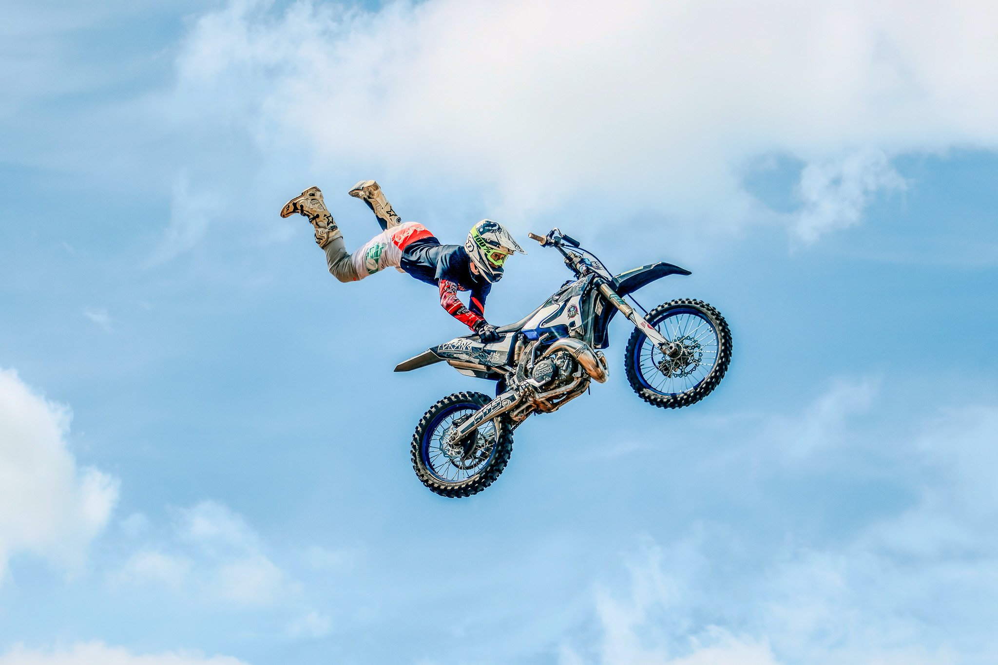 Freestyle Motor-Cross Action Sports Bringing Top Riders From All Around The World To Show Off Some Of The Biggest Tricks at the Indiana State Fair.