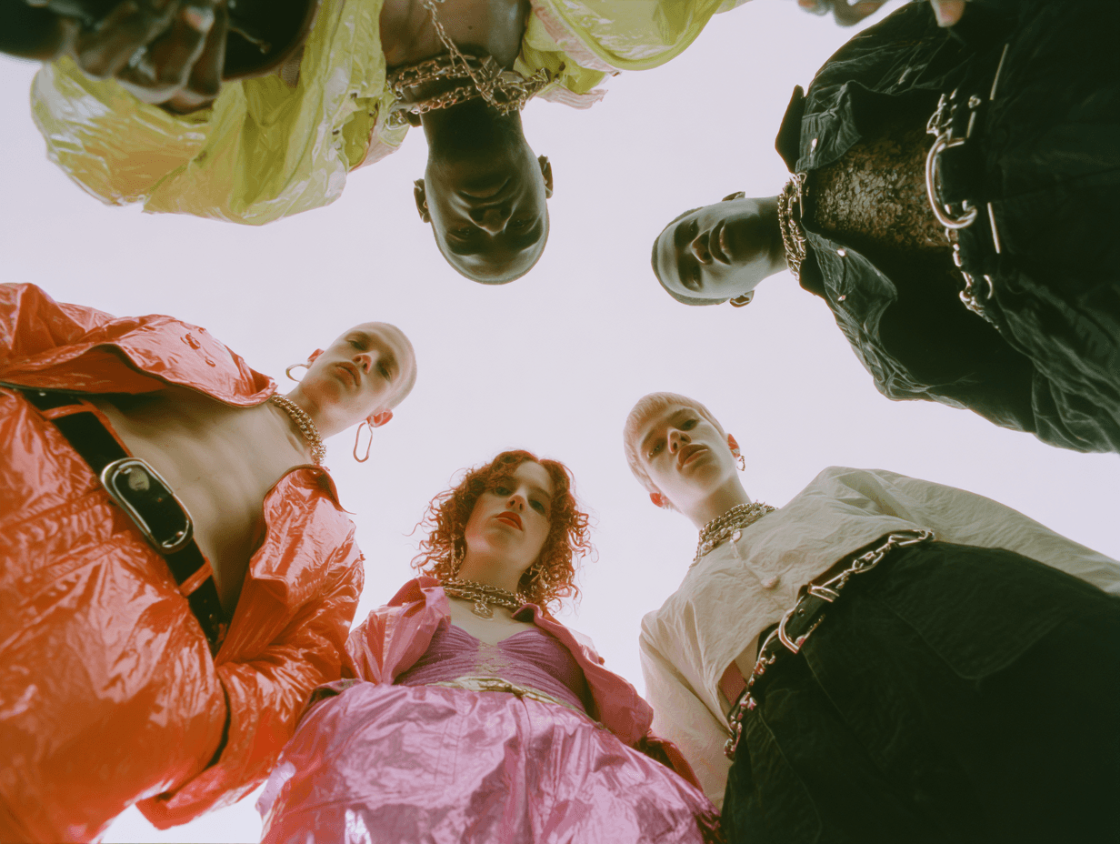 multicolored hallway