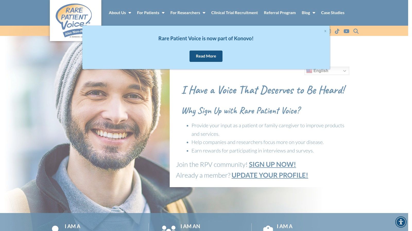 Rare Patient Voice (RPV)