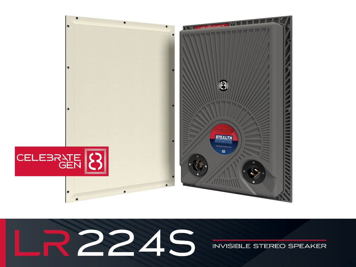 Stealth Acoustics LR224S invisible speaker.