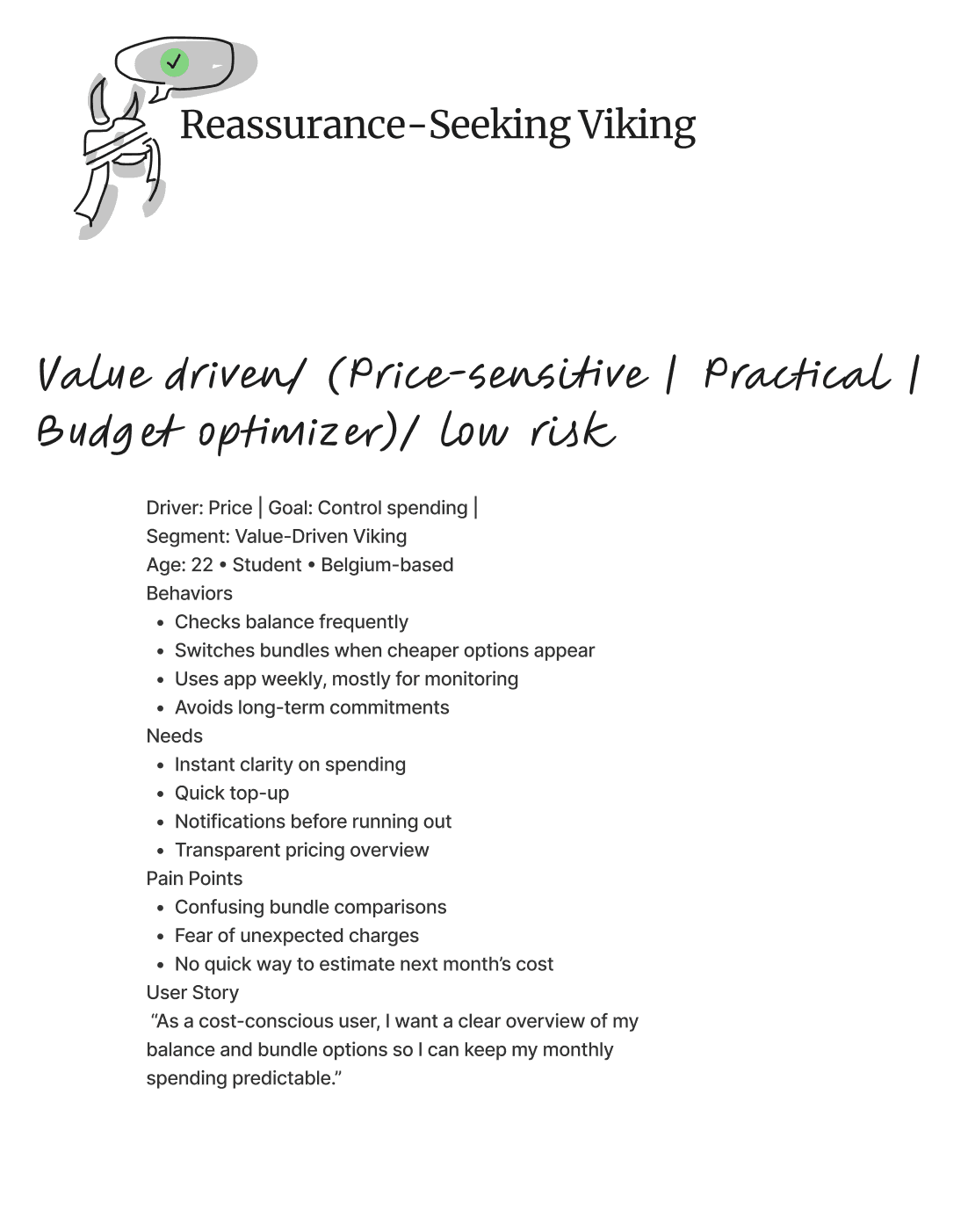 Reassurance-Seeking Viking