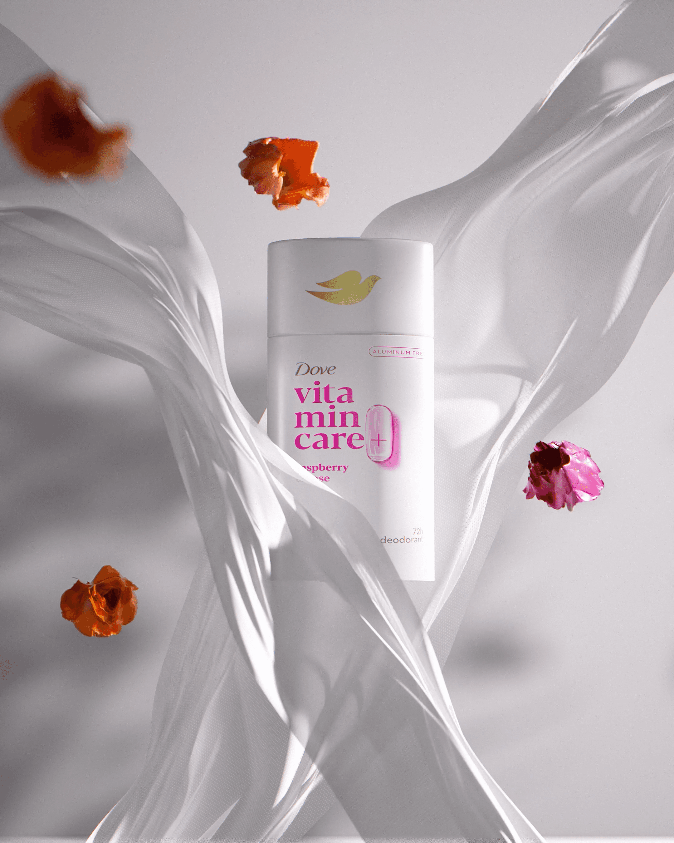 Female tennis player in white outfit lunging on a blue court, motion blur capturing mid-match intensity