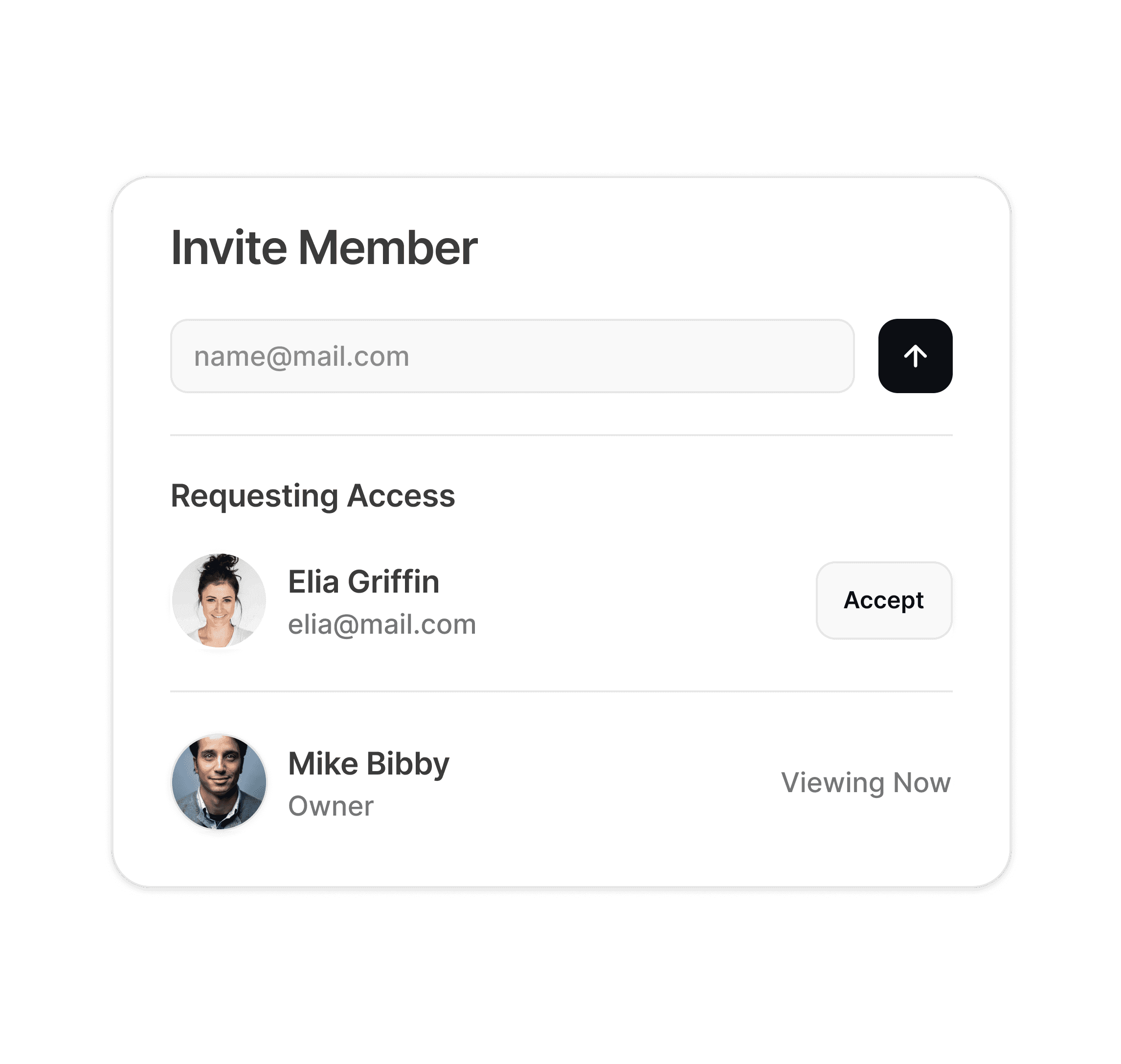 Invite Member